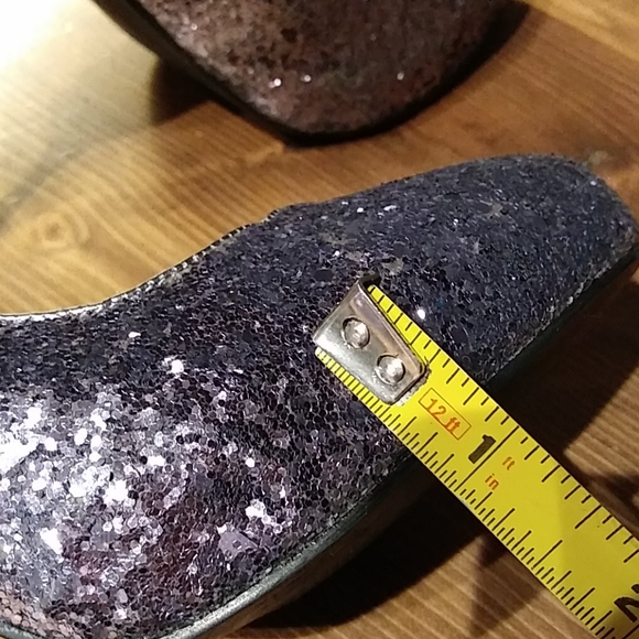 Steve Madden  glittered  heels - Picture 11 of 14
